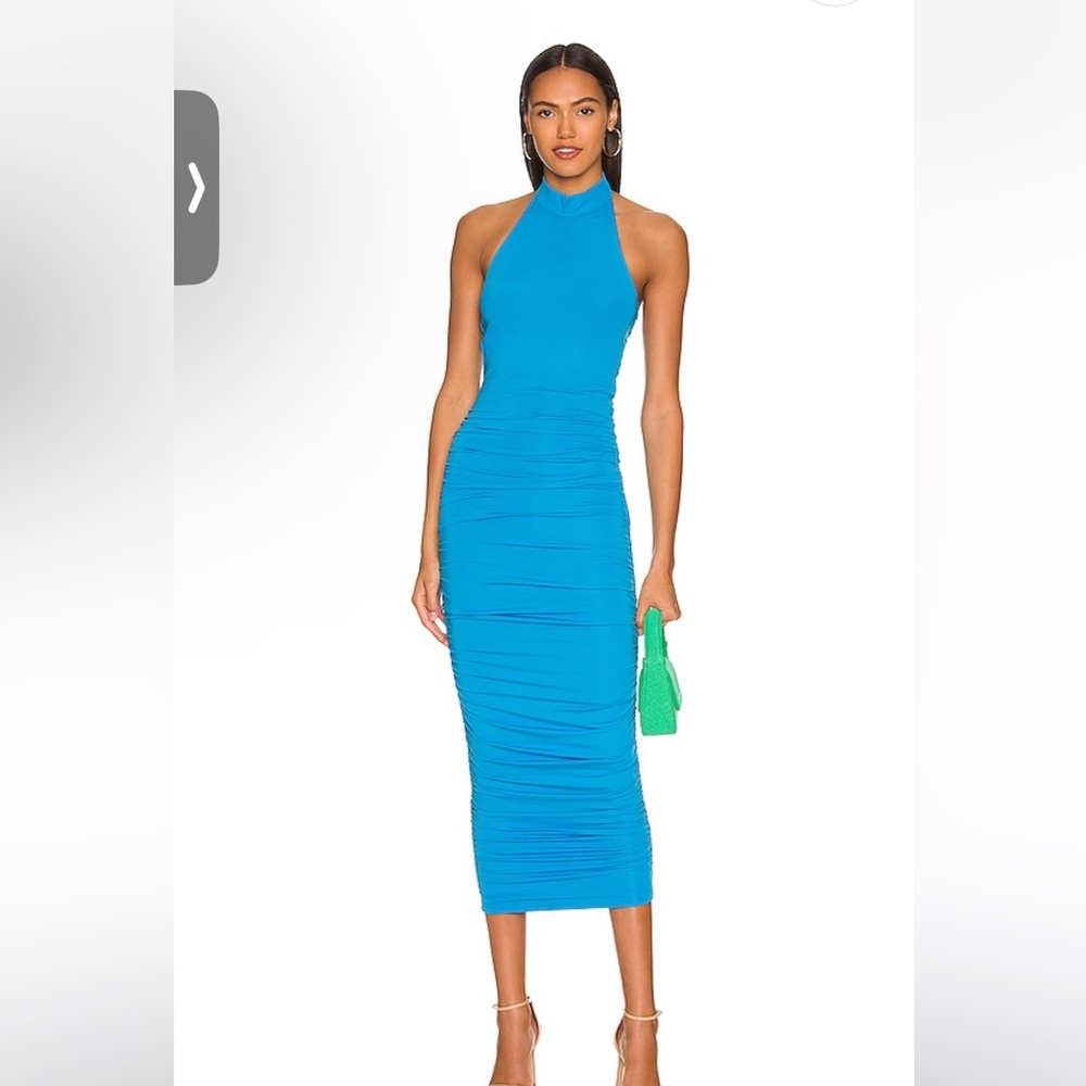 Blue Superdown Midi dress Size Medium- from Revolve